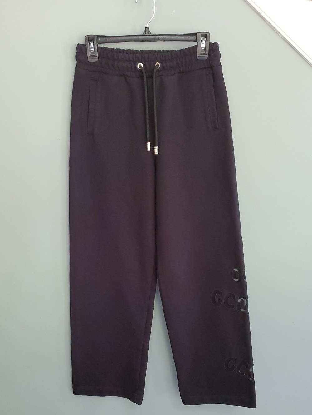 GCDS Men's Black Drawstring Joggers (sz M)